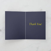 ヴィンテージシンデレラとゴッドマザー サンキューカード (内部)