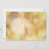 ヴィンテージシンデレラの馬車プリンセス招待状 招待状 (裏面)