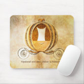 ヴィンテージシンデレラキャリッジプリンセスマウスパッド マウスパッド (マウス)