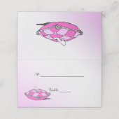 ヴィンテージシンデレラスリッパ折り畳みテーブルカード プレイスカード (外部開封)