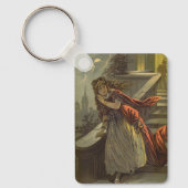 ヴィンテージシンデレラビクトリアン、おとぎ話 キーホルダー (正面)