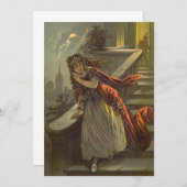 ヴィンテージシンデレラビクトリアン、おとぎ話 招待状 (正面/裏面)