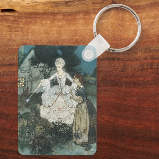 ヴィンテージシンデレラフェアリーゴッドマザーバイエドモンド・ダラック キーホルダー (裏面)