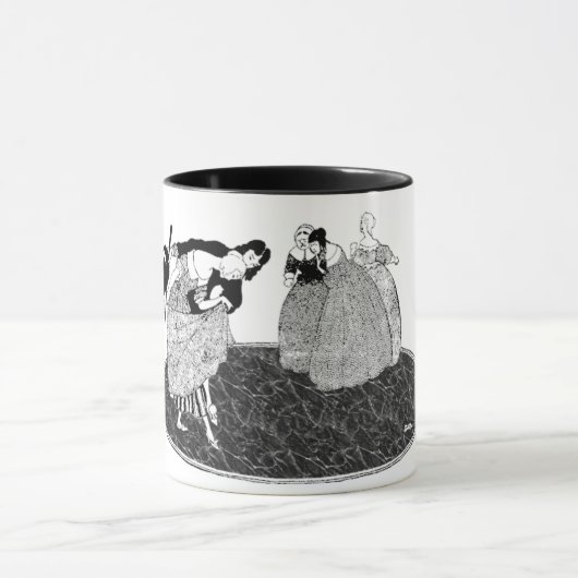 ヴィンテージシンデレラプリンス魅力的マグ マグカップ (中央)