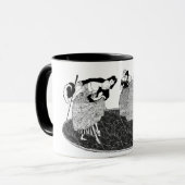 ヴィンテージシンデレラプリンス魅力的マグ マグカップ (正面左)