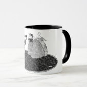 ヴィンテージシンデレラプリンス魅力的マグ マグカップ (正面右)