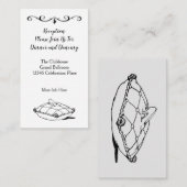 ヴィンテージシンデレラ白黒披露宴カード エンクロージャーカード (正面/裏面)