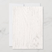 ヴィンテージシンプルルック | の結婚写真 サンキューカード (裏面)