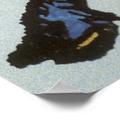 ヴィンテージシンボルや象徴の〔占星術の〕十二宮図、アンティークTaurus Bull ポスター (角)