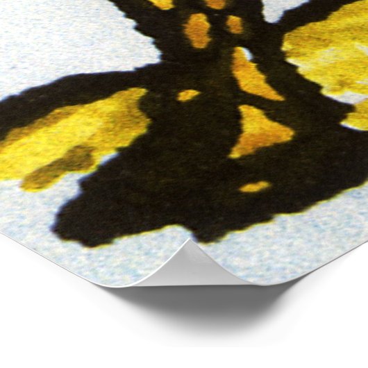 ヴィンテージシンボルや象徴の〔占星術の〕十二宮図、牡羊座のラム ポスター (角)