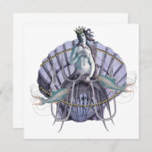 ヴィンテージシーウィッチコラージスクエアフラットカード (正面/裏面)