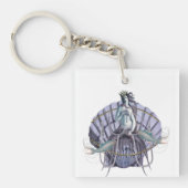 ヴィンテージシーウィッチコラージュ キーホルダー (正面)