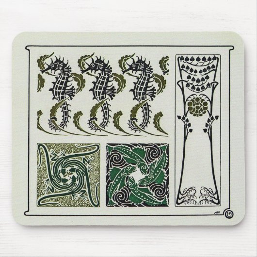 ヴィンテージシーウズバイモーリス・ヴェルヌイユ マウスパッド (正面)