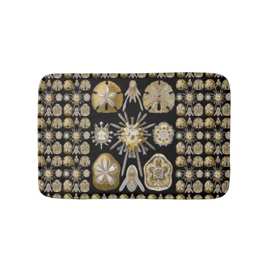 ヴィンテージシーウルチンスサンドダラーズバイエルンストヘックル バスマット (正面)