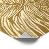 ヴィンテージシーガールとピンクのバラのポスター ポスター (角)