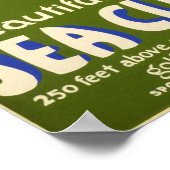 ヴィンテージシークリフニューヨーク旅行ポスター ポスター (角)