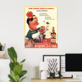 ヴィンテージシーグラムの5クラウン広告ライフマガジン ポスター (ホームオフィス)