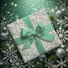 ヴィンテージシーグリーン単色 サテンリボン