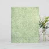 ヴィンテージシーグリーン質感スクラップブック紙 (スタンド正面)