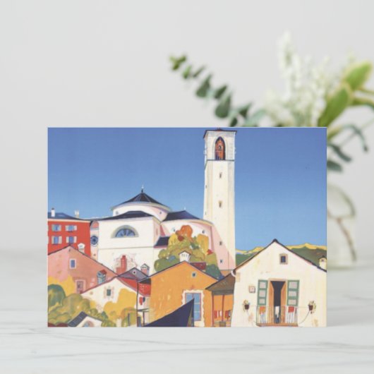 ヴィンテージシーサイドビレッジイタリア観光旅行 カード (スタンド正面)