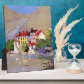 ヴィンテージシーサイドビレッジイタリア観光 フォトプラーク (側面)