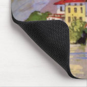 ヴィンテージシーサイドビレッジイタリア観光 マウスパッド (コーナー)