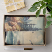 ヴィンテージシーサイドライトハウス&ロッキーコースト 薄葉紙 (ギフト)