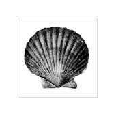 ヴィンテージシーシェルエッチング海結婚シェル ラバースタンプ (インプリント)