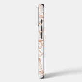 ヴィンテージシーシェルビーチハイヴィーベトロピカルサマー Case-Mate iPhoneケース (裏面 / 左)