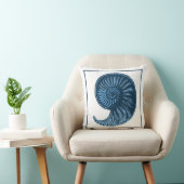 ヴィンテージシーシェルブルー3号枕 クッション (椅子)