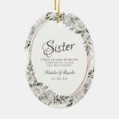 ヴィンテージシーシスターメイド・オブ・オーナー(花嫁付き添い人)引用文 セラミックオーナメント (裏面)