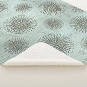 ヴィンテージシーシャンティ | Steampunk Compass Ephemera シェルパブランケット (3/4)