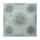 ヴィンテージシーシャンティ | Steampunk Compass Ephemera タイル (正面)