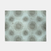 ヴィンテージシーシャンティ | Steampunk Compass Ephemera ドアマット (正面)