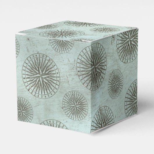 ヴィンテージシーシャンティ | Steampunk Compass Ephemera フェイバーボックス (正面サイド)