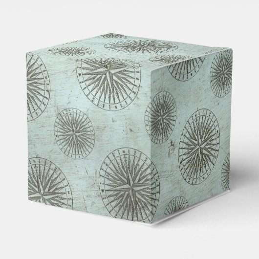 ヴィンテージシーシャンティ | Steampunk Compass Ephemera フェイバーボックス (裏面サイド)