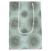 ヴィンテージシーシャンティ | Steampunk Compass Ephemera ミディアムペーパーバッグ (裏面)