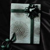 ヴィンテージシーシャンティ | Steampunk Compass Ephemera ラッピングペーパー