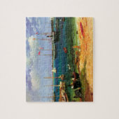 ヴィンテージシースケープナッサウ港バイビエルシュタット ジグソーパズル (縦)