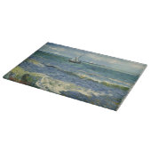 ヴィンテージシースケープLes Saintes-Maries-de-la-Mer付近 カッティングボード (角)