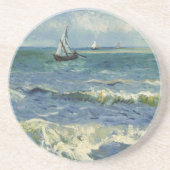ヴィンテージシースケープLes Saintes-Maries-de-la-Mer付近 コースター (正面)