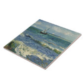 ヴィンテージシースケープLes Saintes-Maries-de-la-Mer付近 タイル (側面)