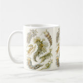 ヴィンテージシースラグとカタツムリby Ernst Haeckel コーヒーマグカップ (左)