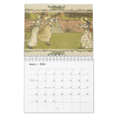 ヴィンテージシーズンズバイケイト・グリーンウェイフラワーガーランズ カレンダー (3月 2026)