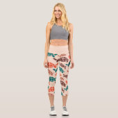 ヴィンテージシータートルカプリレギンス カプリレギンス (正面)