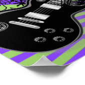 ヴィンテージシートミュージックロックNロール ポスター (角)