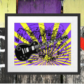 ヴィンテージシートミュージックロックNロール ポスター