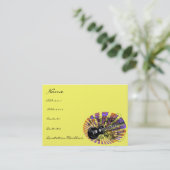 ヴィンテージシートミュージックロックNロール 名刺 (スタンド正面)