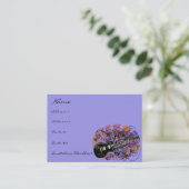 ヴィンテージシートミュージックロックNロール 名刺 (スタンド正面)