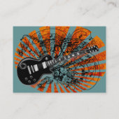 ヴィンテージシートミュージックロックNロール 名刺 (裏面)